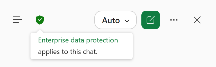 Enterprise data protection checkmark