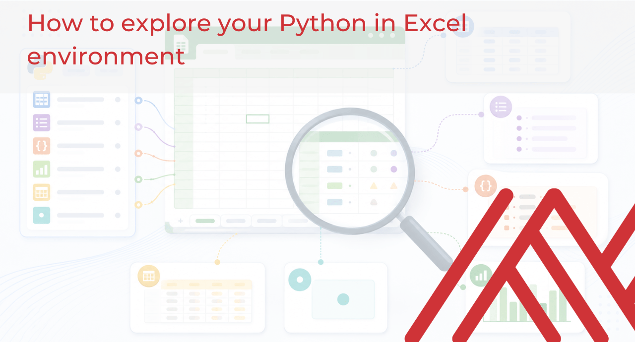 Python in Excel environment cover