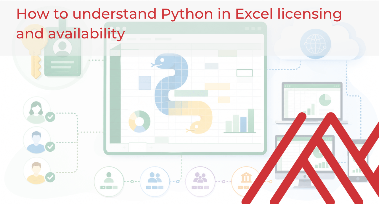 Python in Excel licensing cover