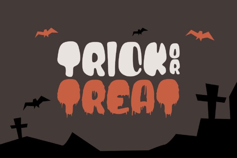 Blood Bold - Fun Halloween Two Fonts