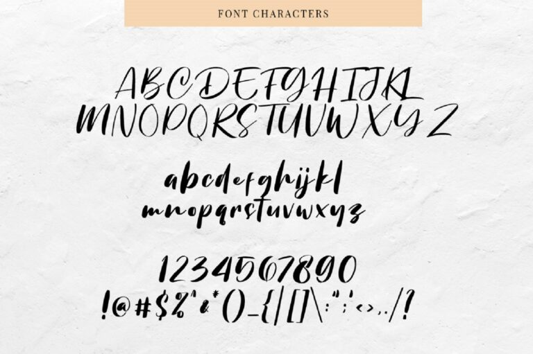 Chellyne - Modern Script Font