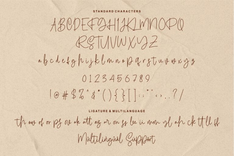 Calledliner - Monoscript Font