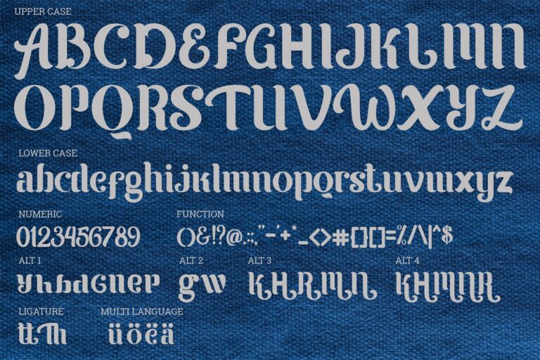 Karltown - Handdrawn Font