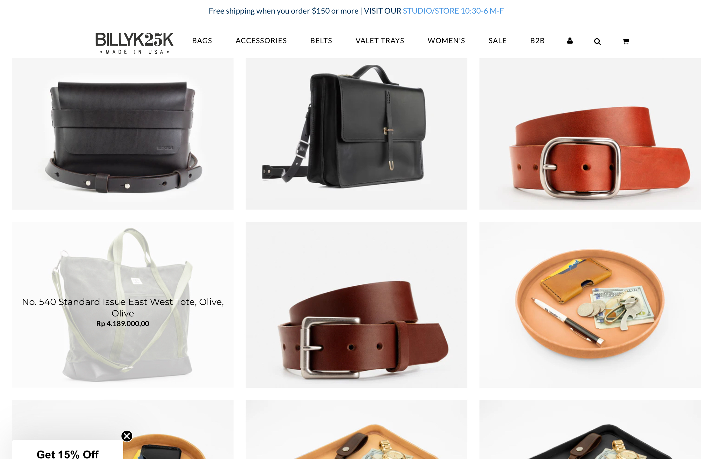 BILLYKIRK website