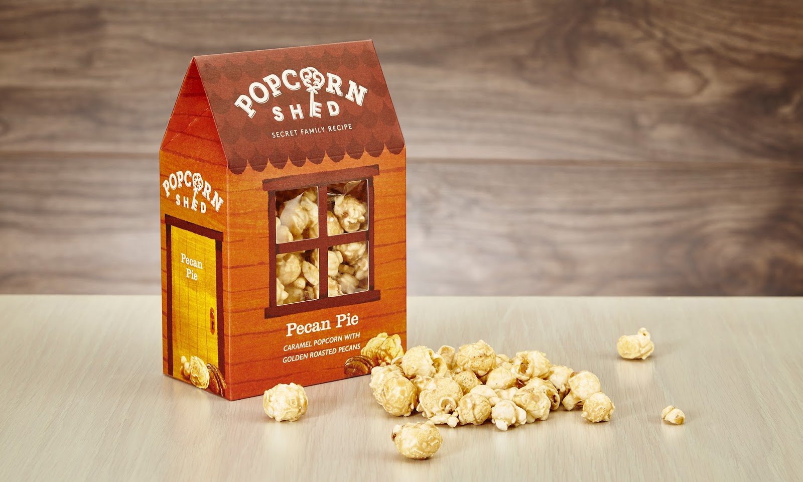 Popcorn Shed packaging