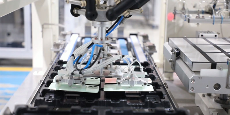 Robots Assembling Smartphones