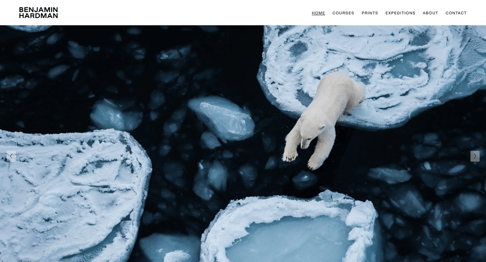Benjamin Hardman’s website
