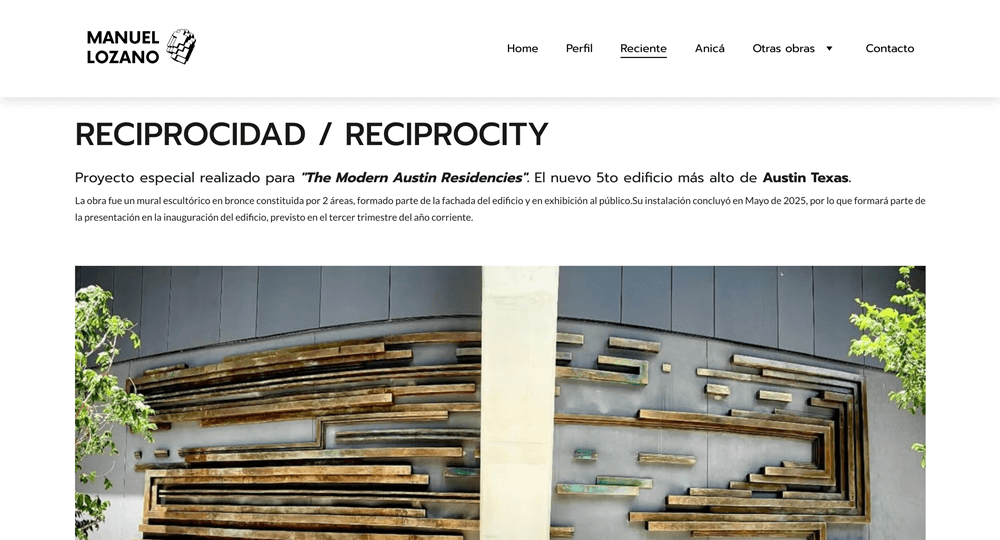 Manuel Lozano’s website
