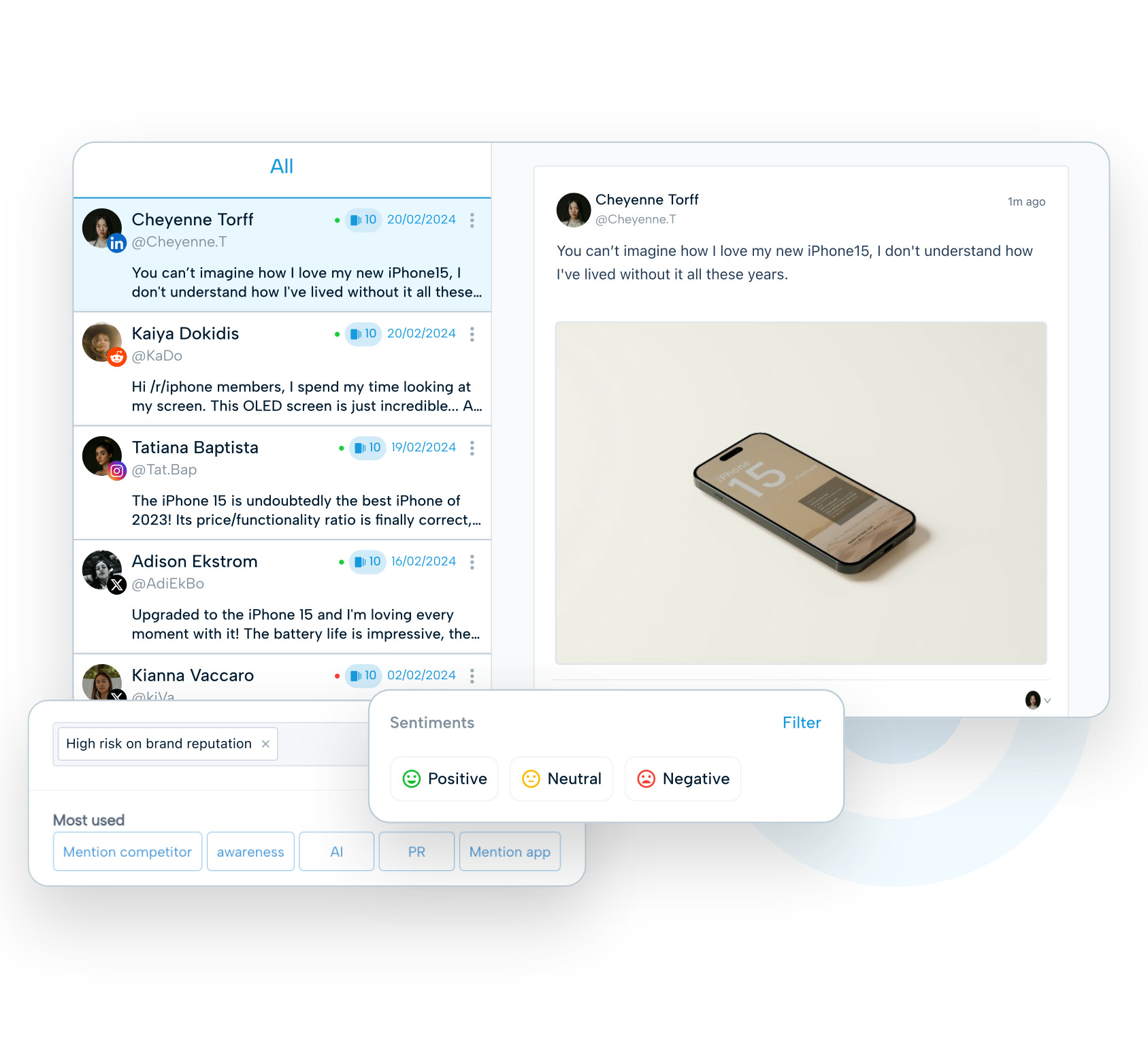 Mention is a comprehensive solution among brand monitoring tools
