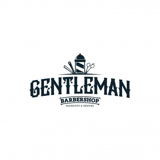 Vintage barbershop logo