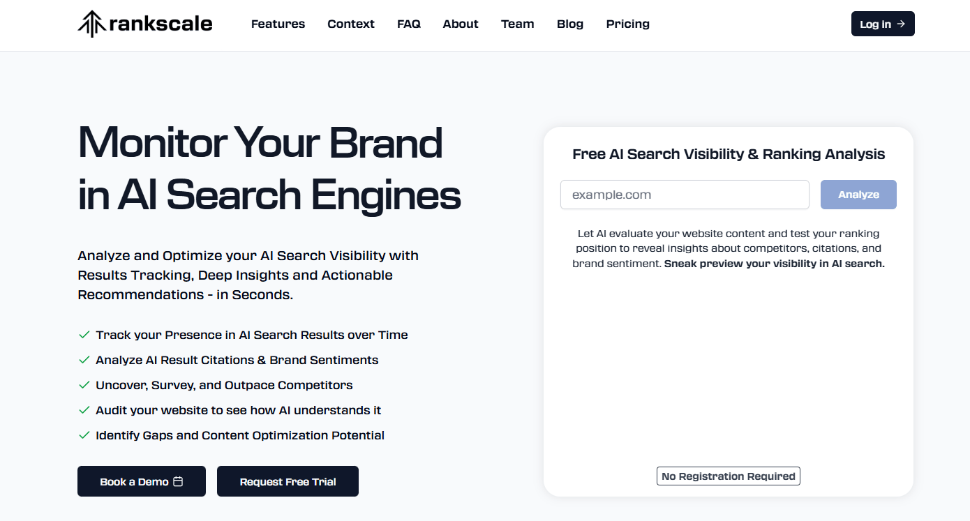 Rankscale website