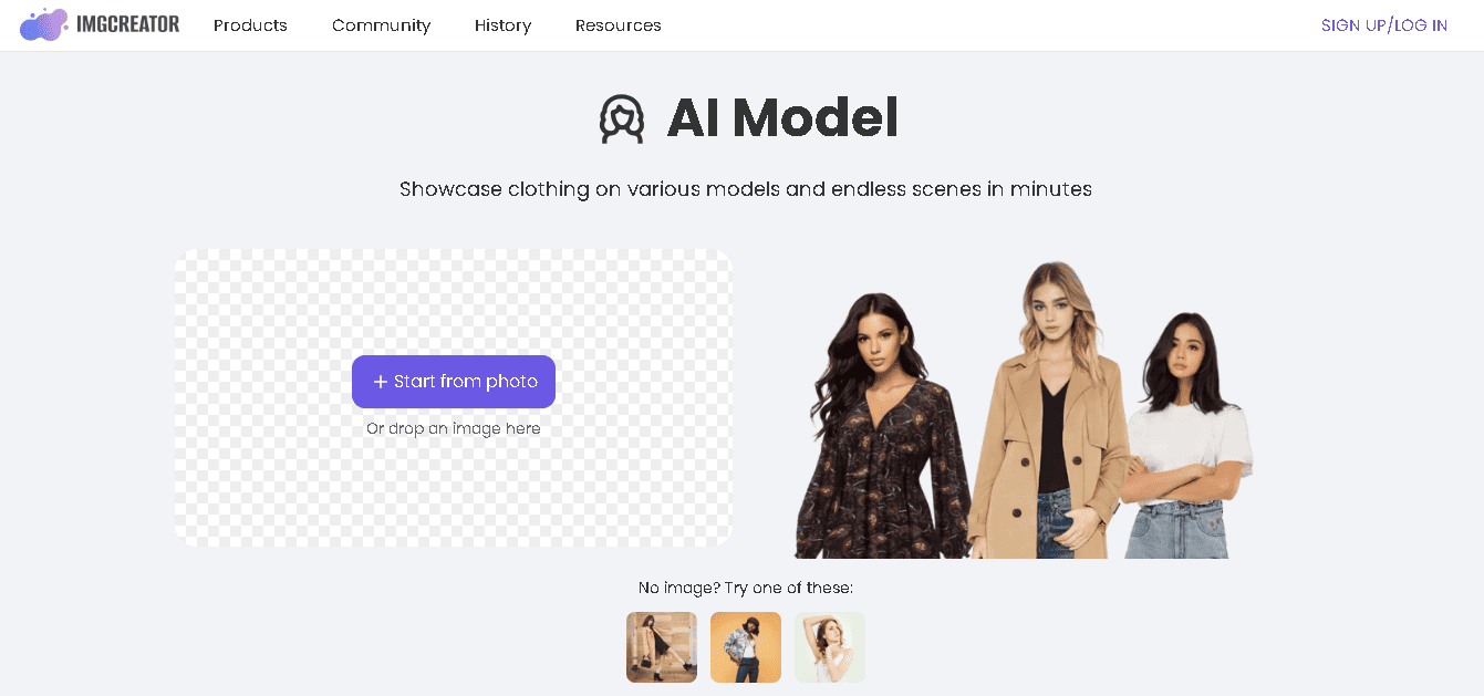 Zmo AI Model Image Generator 