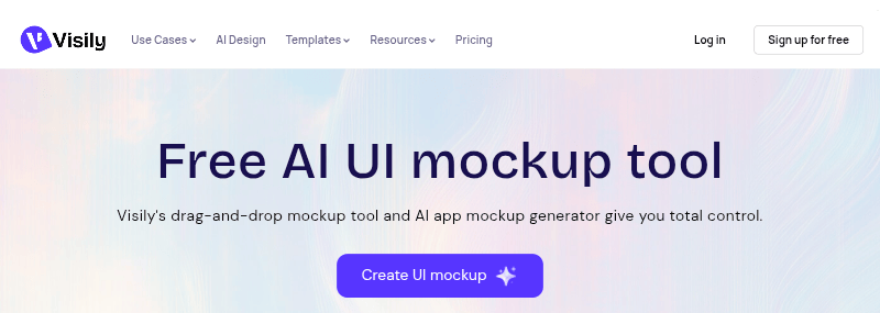 Visily Homepage