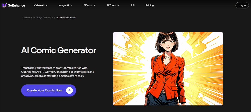 GoEnhance webpage
