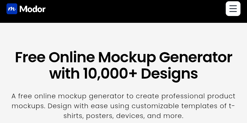 Modor Homepage 