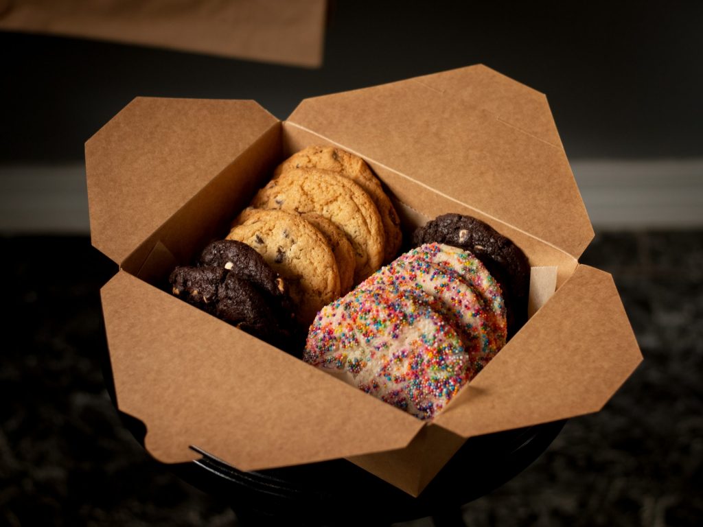 Recyclable cookie package