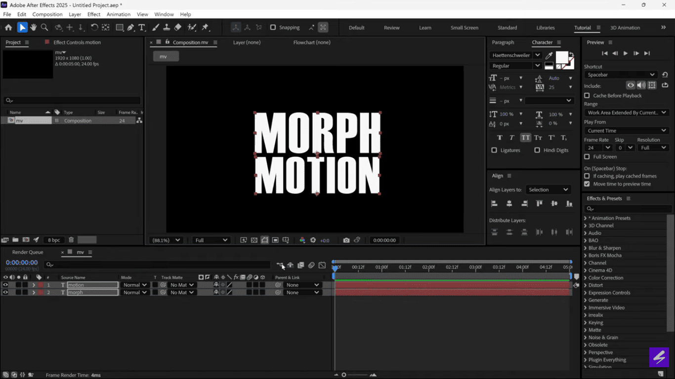Adding Text Layers