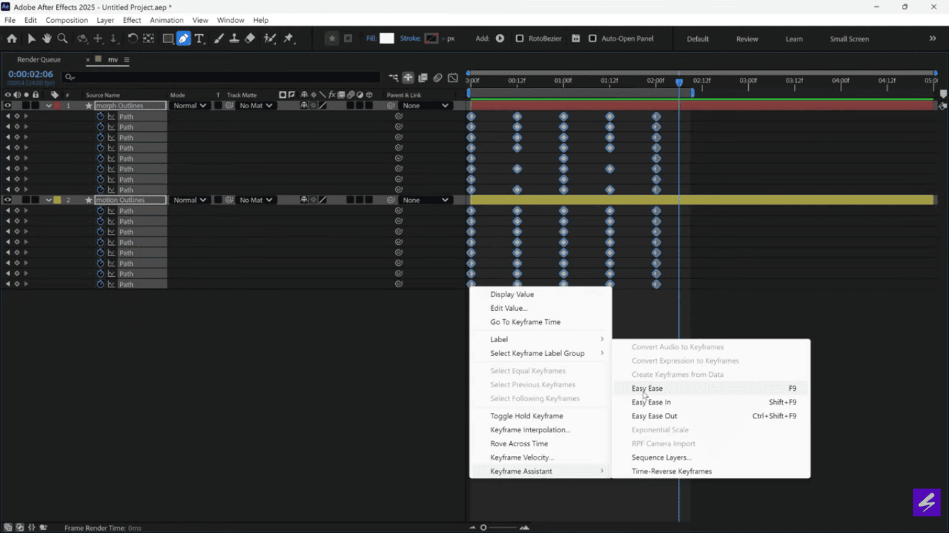 Smoothing the Animation