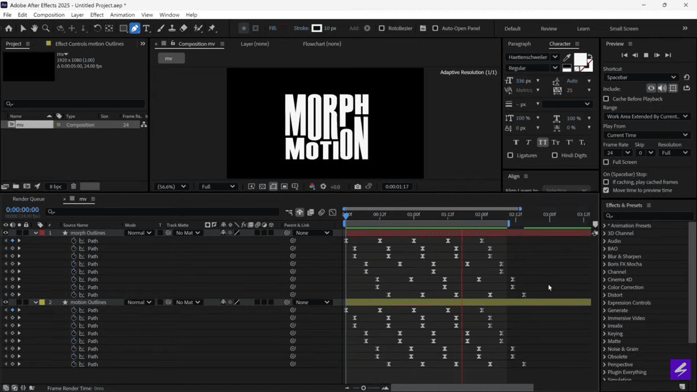 Adding Random Motion Variation