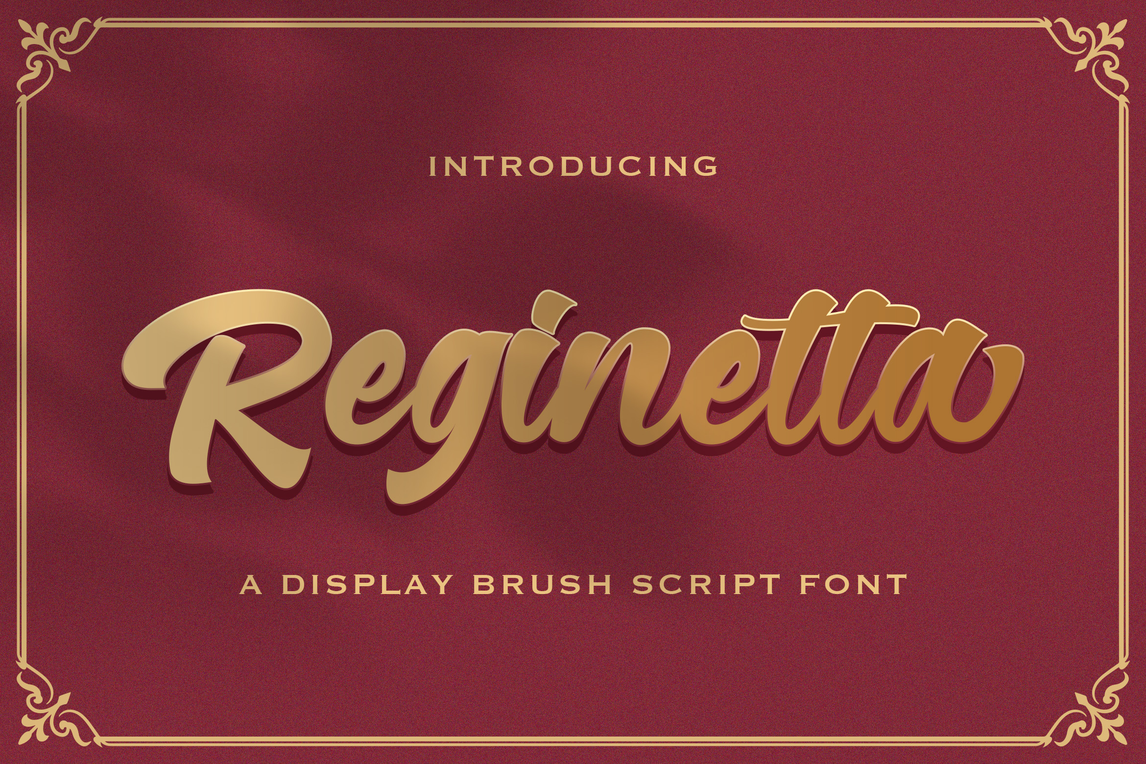 Reginetta (Bold Script)