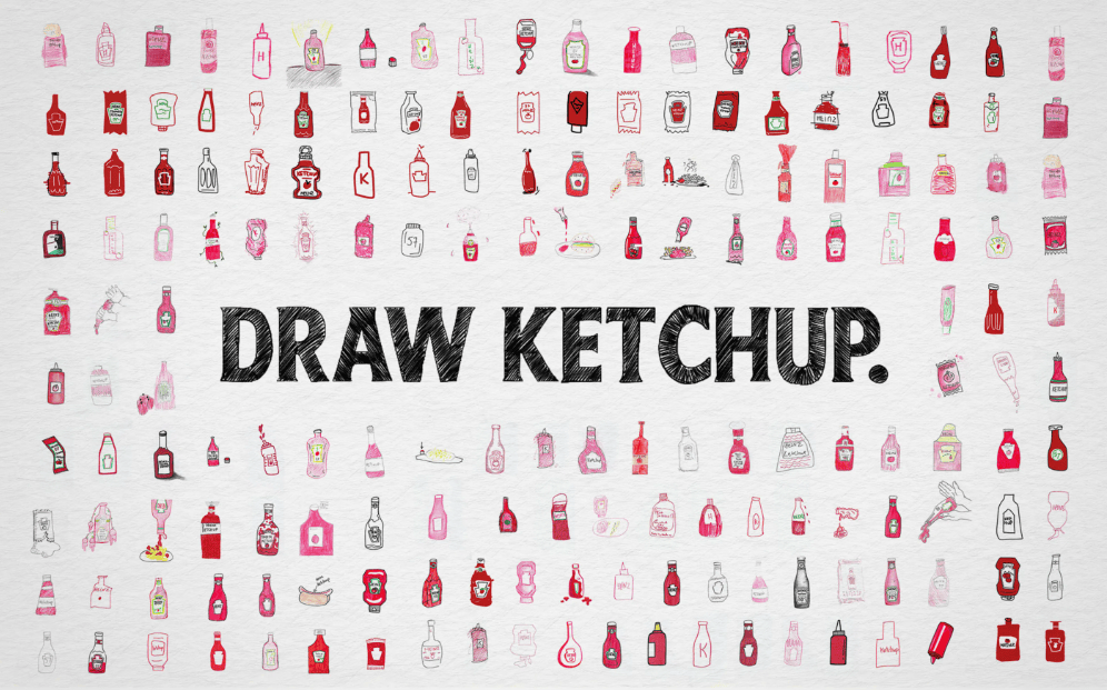 Draw Ketchup Campaign