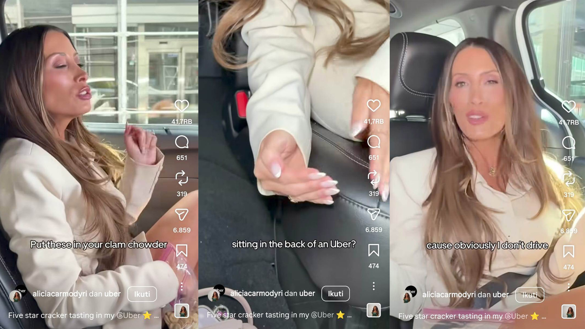 Uber Instagram ad