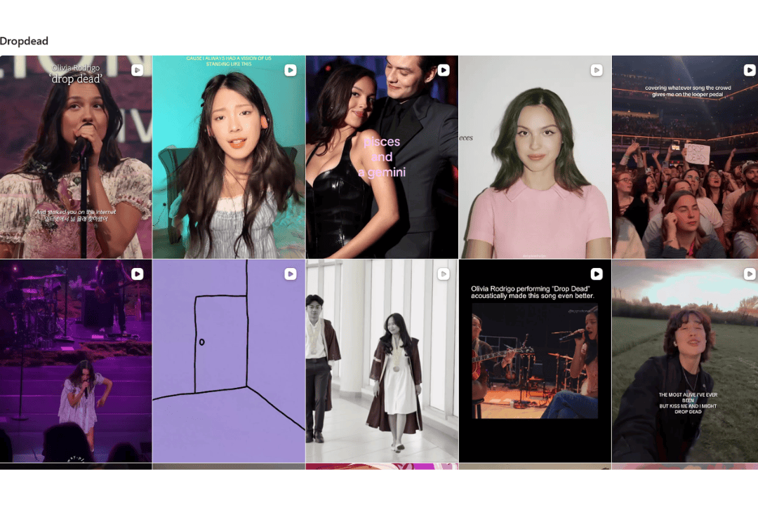 Drop-Dead Videos on Instagram
