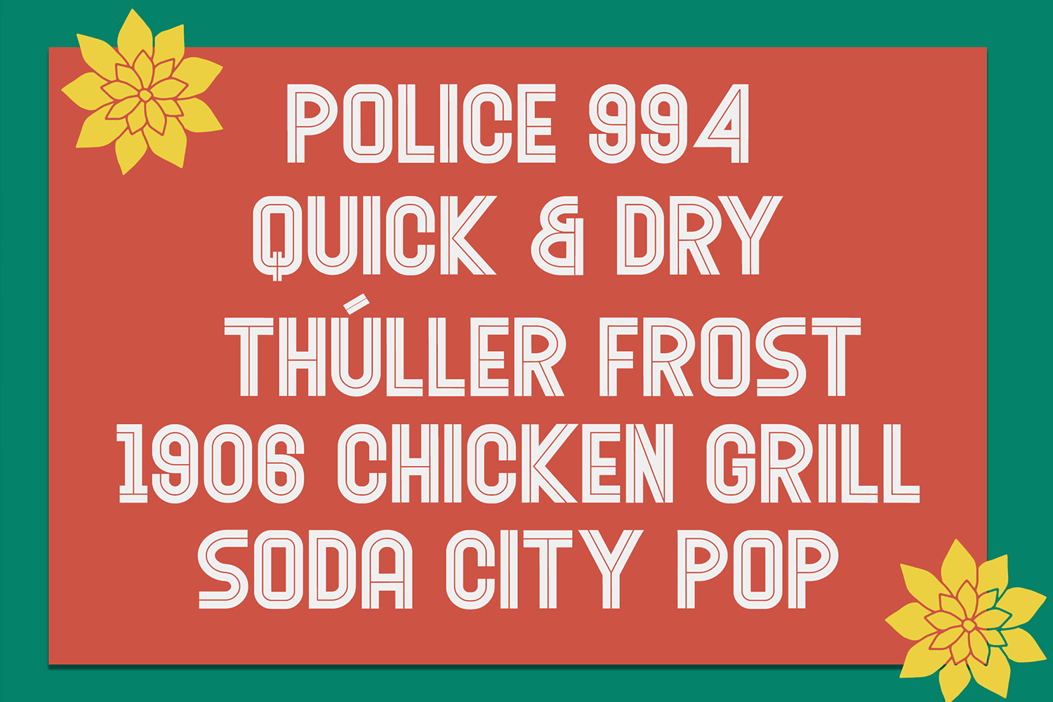 MOSKAVIC - Retro Sporty Display Font