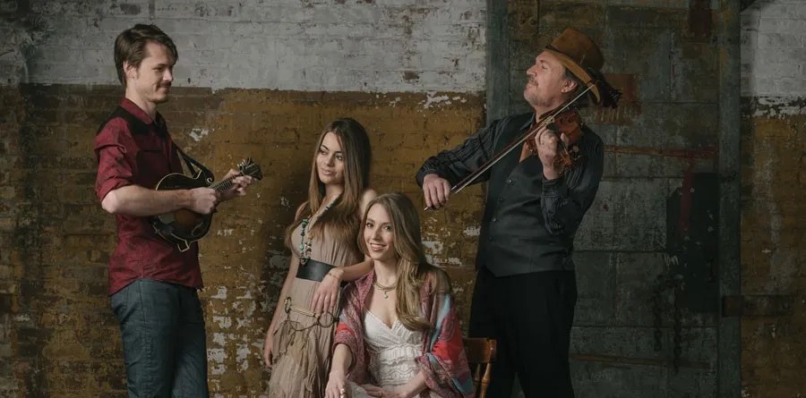 Forrest O’Connor, left, Kate Lee, Maggie O’Connor, and Mark O’Connor