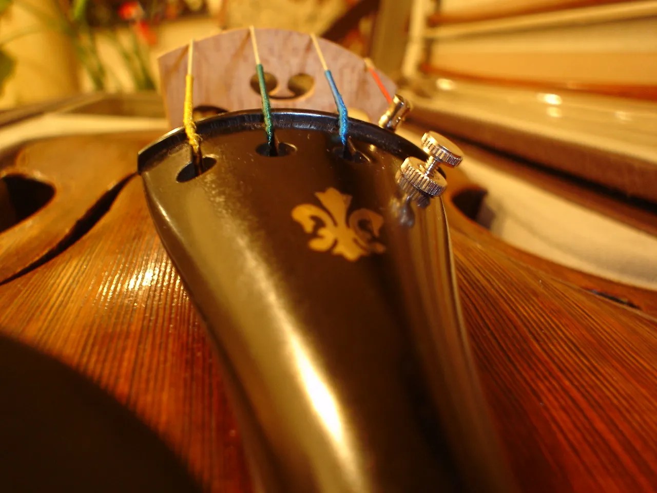 Violin tailpiece