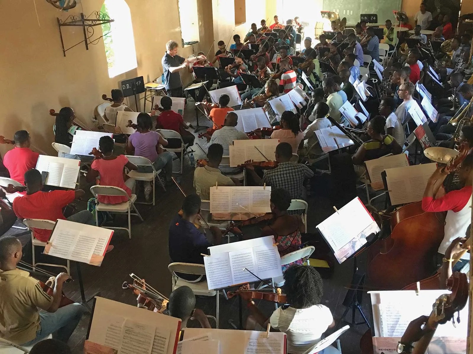 The Haitian National Orchestral Institute Nurtures Talent Under