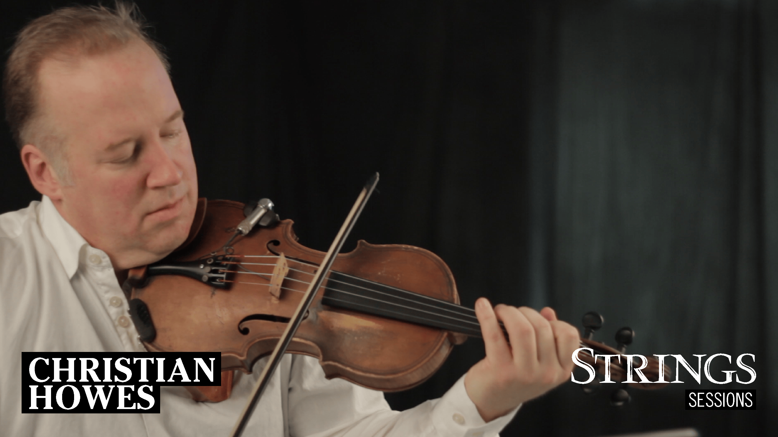 Christian Howes in a Strings Session