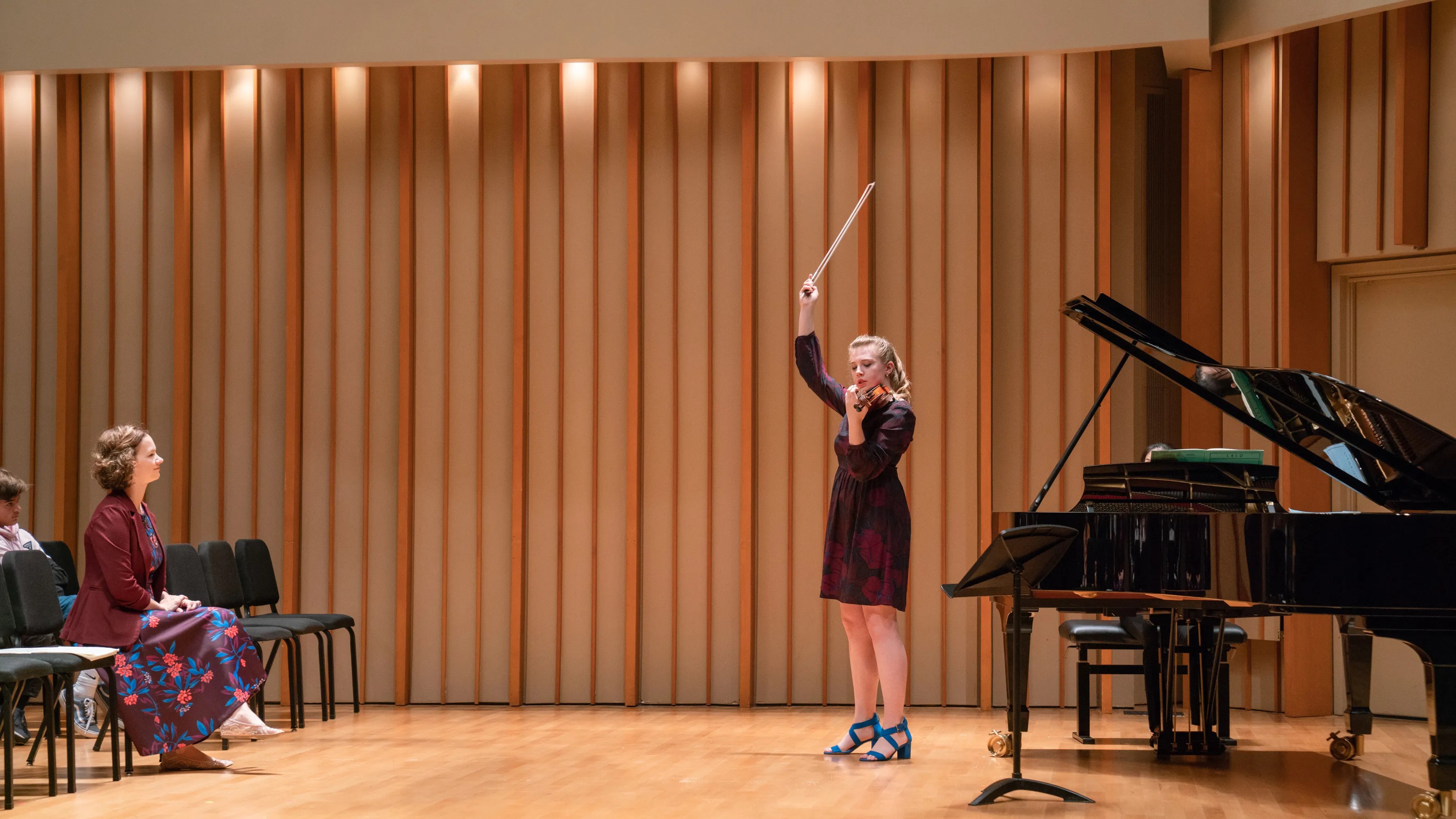 邦楽 high school!! ep. Colburn School Tour: Hilary Hahn Master Class & Heifetz' Studio
