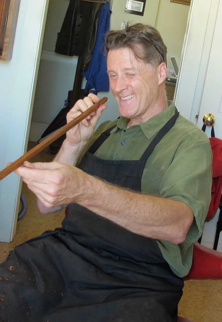 violin bow maker david hawthorne
