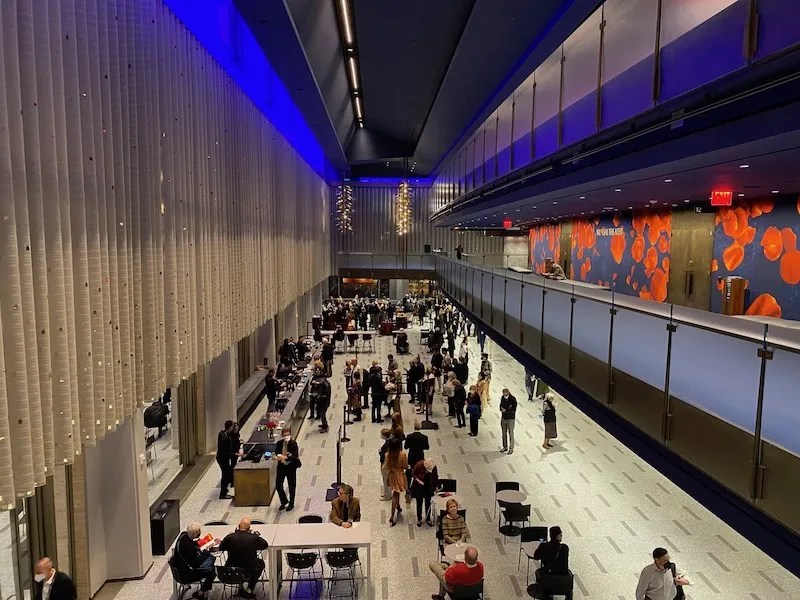 David Geffen Hall lobby