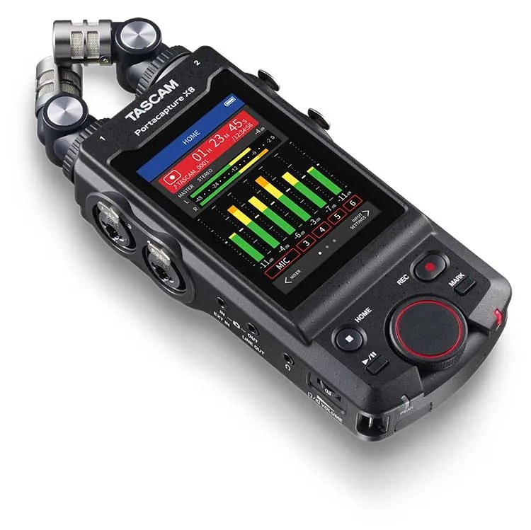 New Products: Tascam's Portacapture X8 and X6 Recorders are