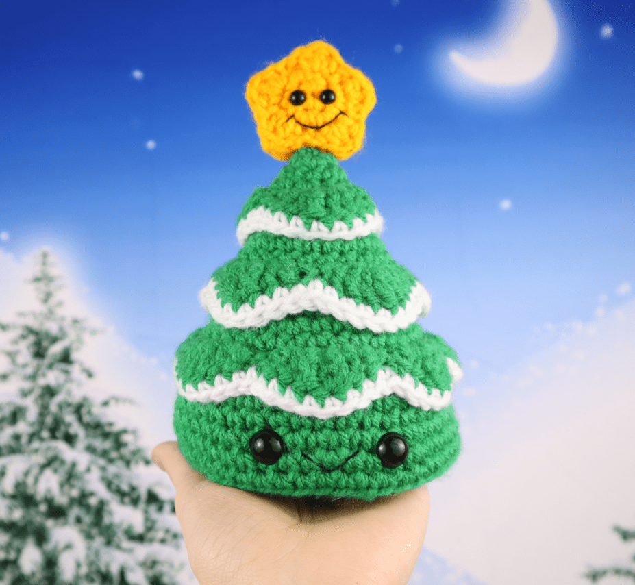 Christmas tree amigurumi