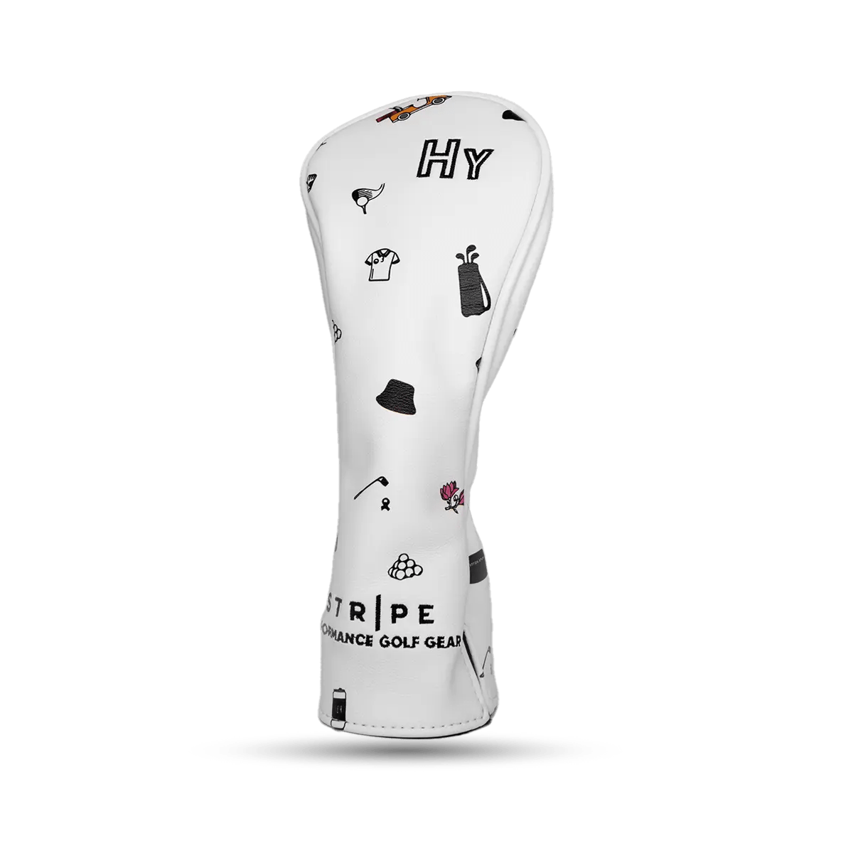 Headcovers för golf med stil Headcover för träklubbor och putters