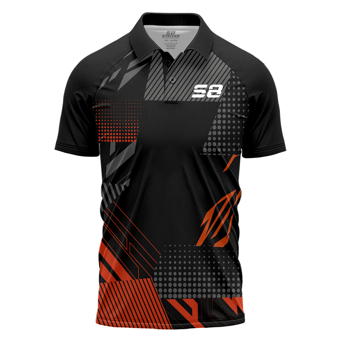 Multi Pattern Black & Red