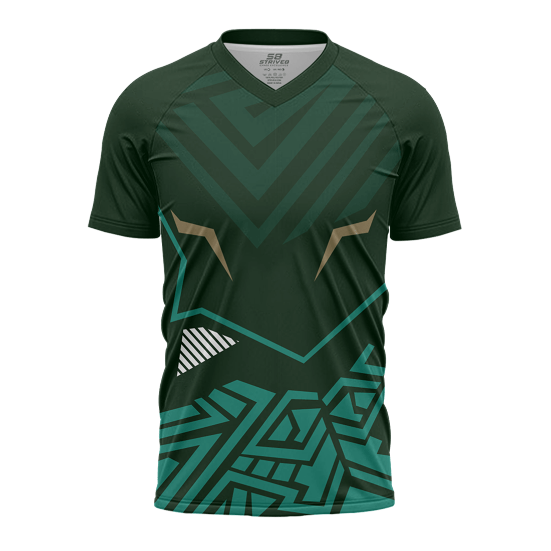 Emerald Vortex Pattern