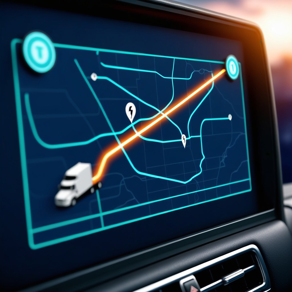E Fleet Management AI Driven EV Fleet Stromfee AI Route 