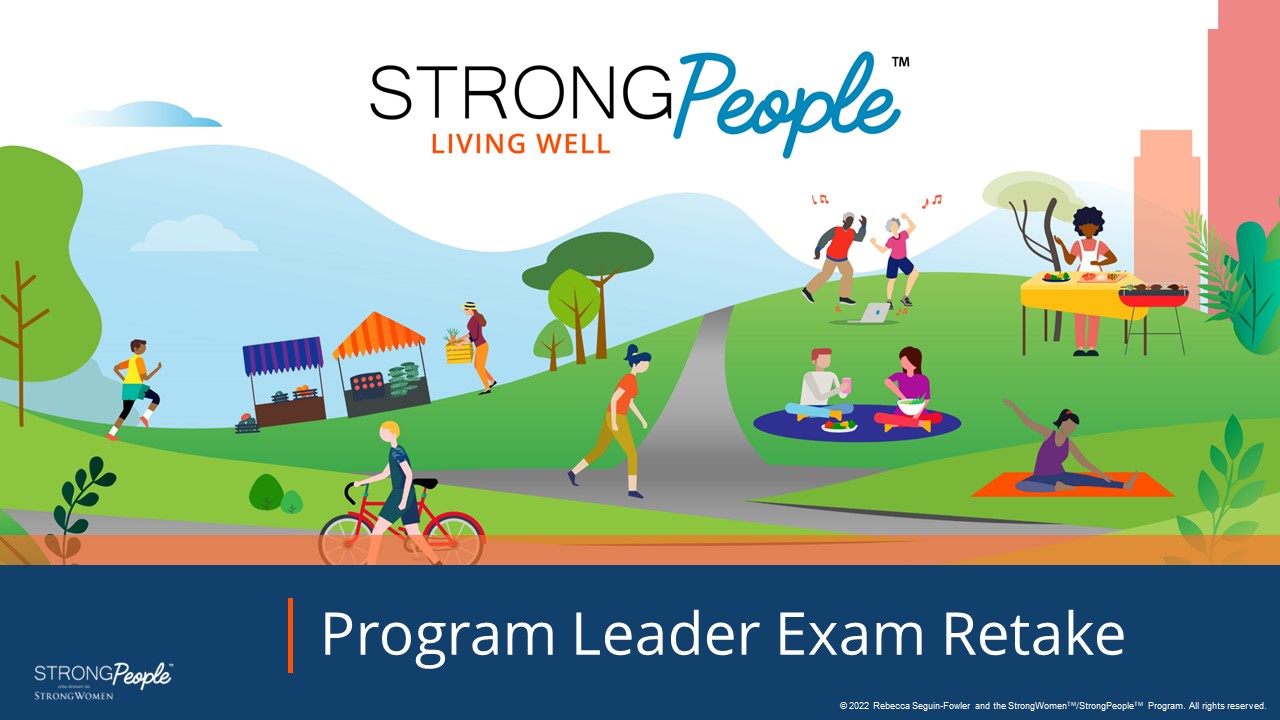 SP Living Well Leader Final Exam (Retake Option)