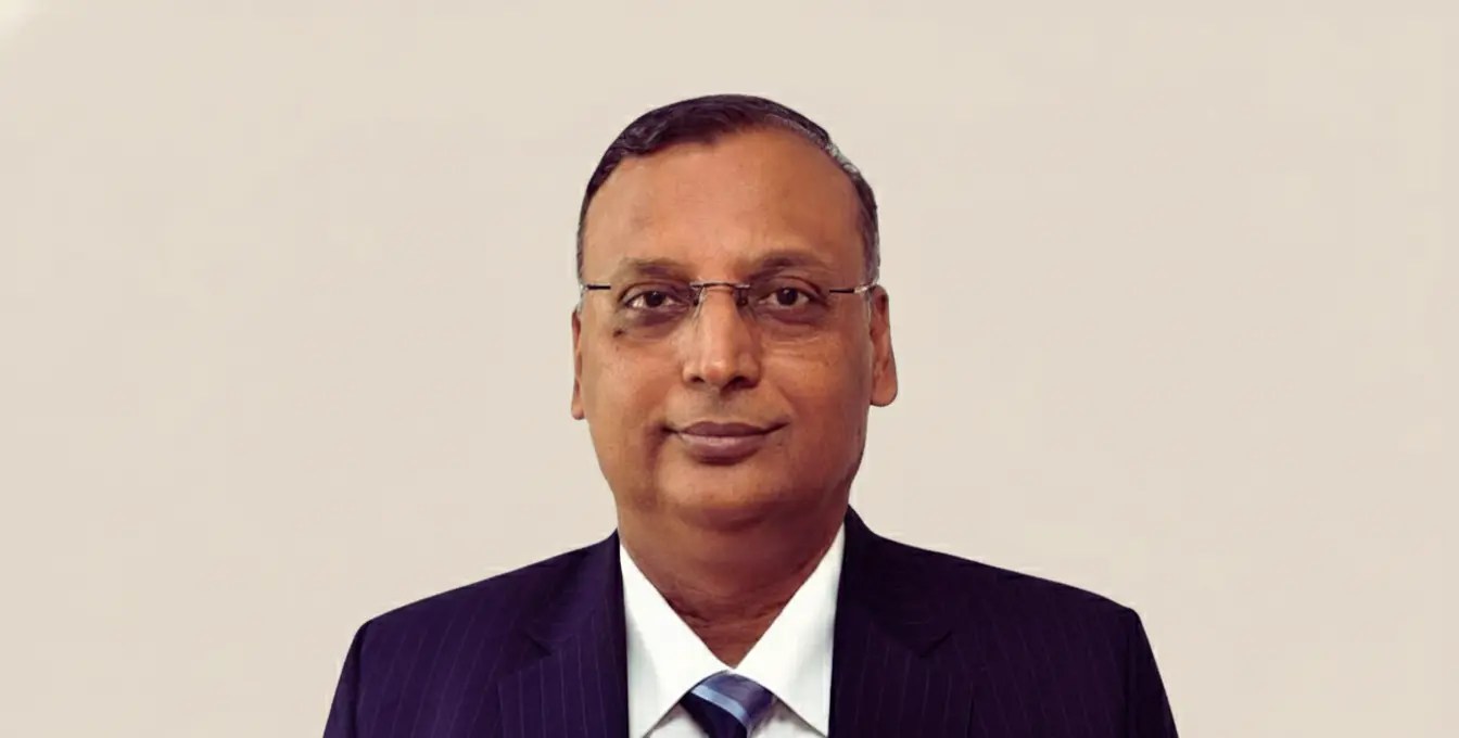 Ravi Ranjan, Managing Director of State Bank of India, in an official portrait following his government appointment.
