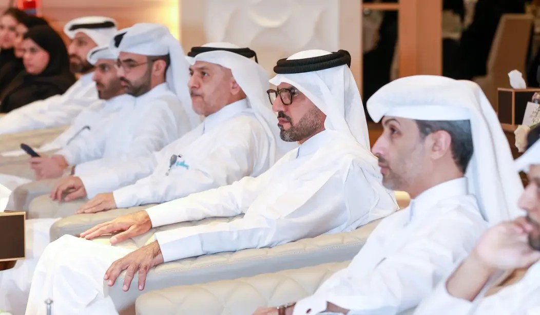 General Tax Authority leaders and employees during the graduation ceremony of the first Promising Leaders programme cohort in Qatar