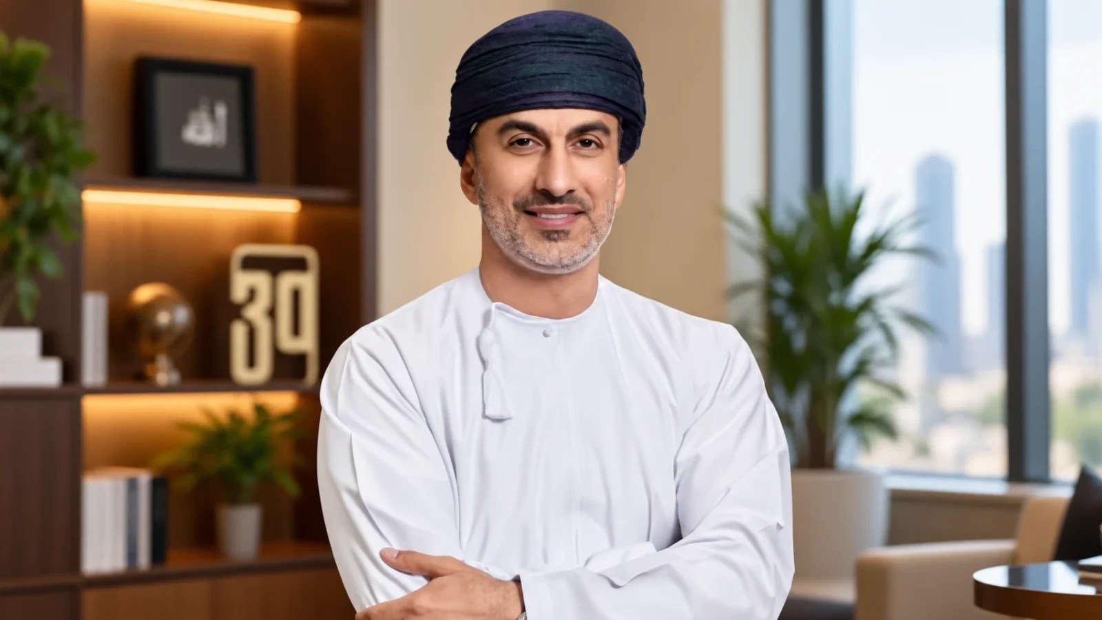 Mohamed Said Al Abri, CEO of Muscat Clearing and Depository Company and newly elected AMEDA board member, wearing traditional Omani attire.