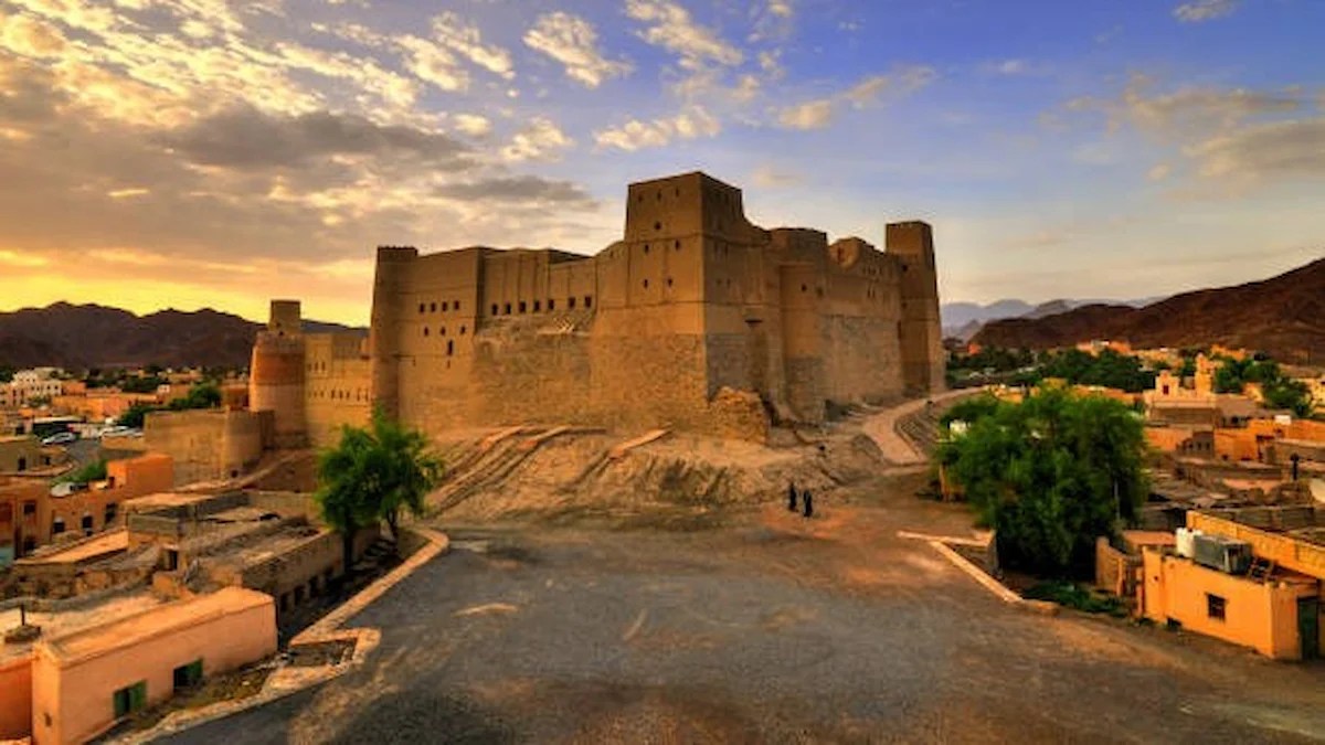Nizwa Fort in Oman, symbolising the country's digital transformation as Oman launches the world's first AI-powered household income and expenditure survey.
