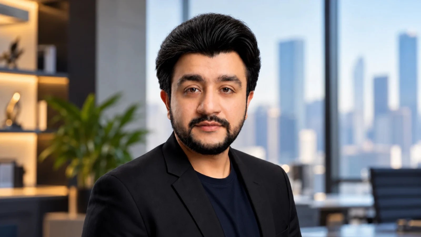 Izhar Sajid, EcoFibre co-founder and MSS Holdings director, in a professional portrait.