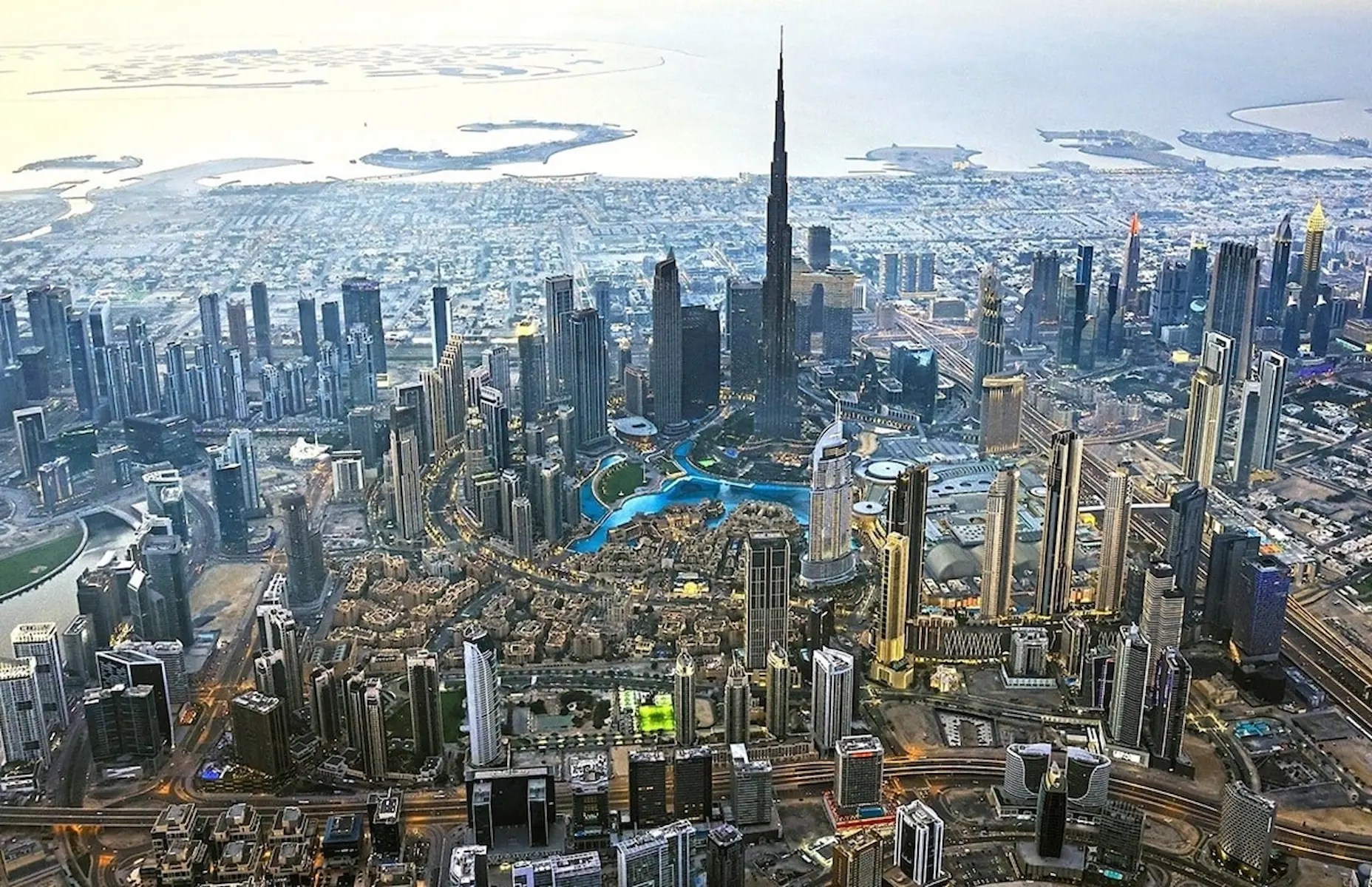 Dubai skyline representing investment in the UAE's creative industries