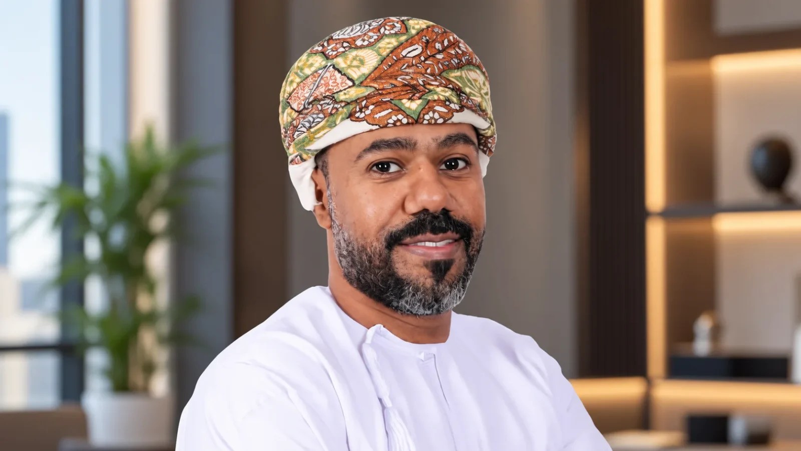 Ahmed Al Rahbi, Chief Operations Officer at OETC Oman, wearing traditional Omani attire.