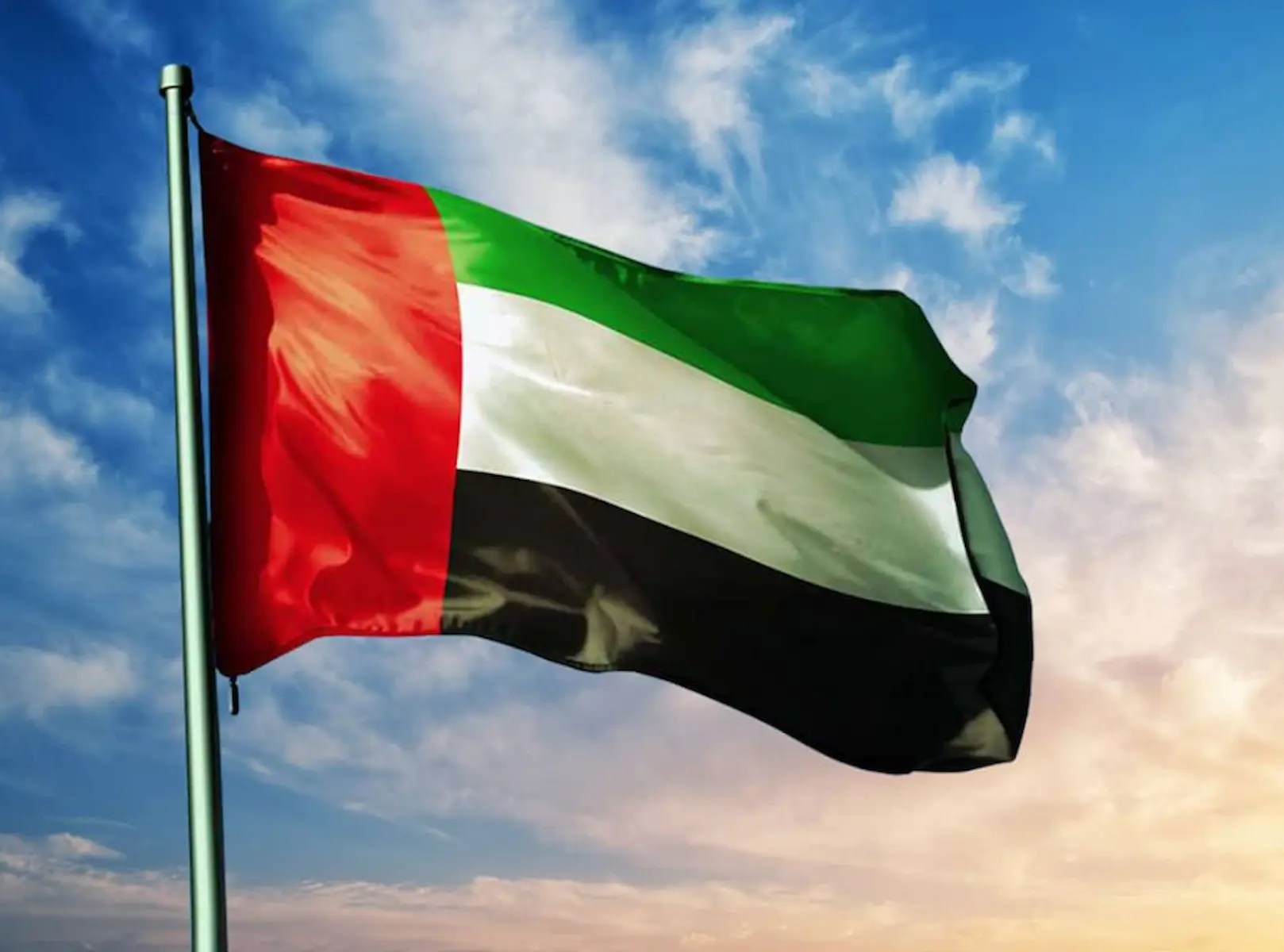 UAE flag ahead of the December 2026 National Day public holidays